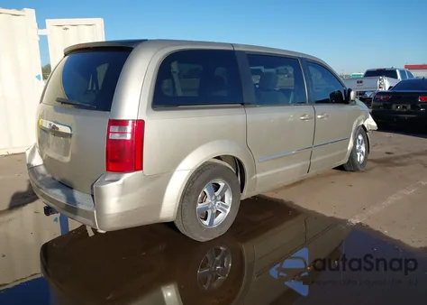 2008 Dodge Grand Caravan Sxt из США, поврежденный, VIN 1D8HN54P48B136240